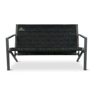 Rad Loveseat Black Fern